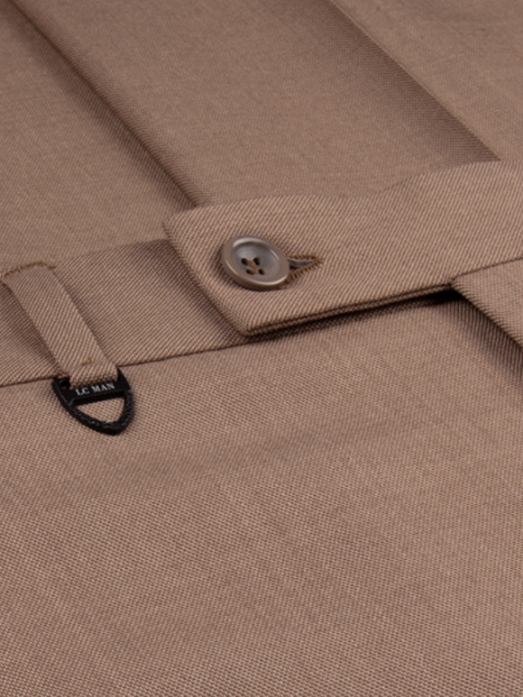 شلوار مردانه قهوه ای فاستونی ال سی من 35