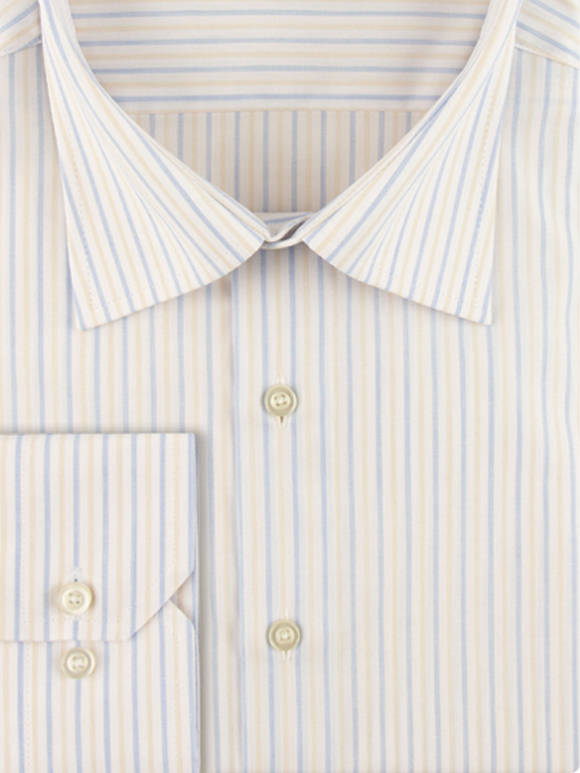 پیراهن  مردانه راه راه آستین بلند ال سی من 060