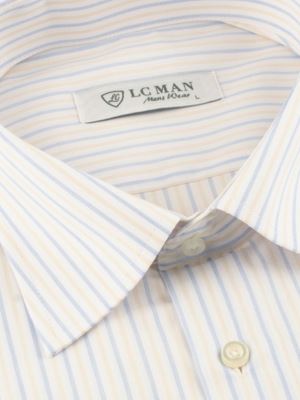 پیراهن  مردانه راه راه آستین بلند ال سی من 060