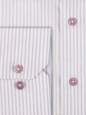 پیراهن مردانه راه راه آستین بلند ال سی من 060