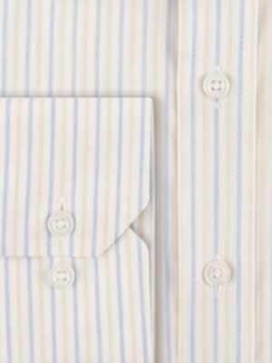 پیراهن مردانه راه راه آستین بلند ال سی من 061