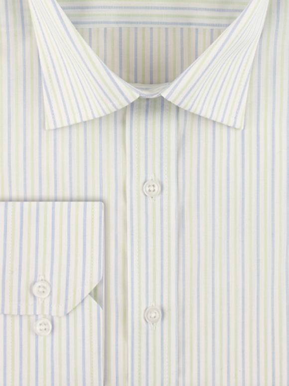 پیراهن مردانه راه راه آستین بلند ال سی من 061