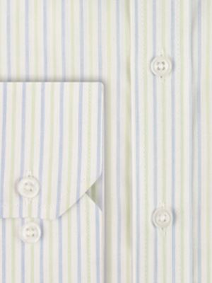 پیراهن مردانه راه راه آستین بلند ال سی من 061