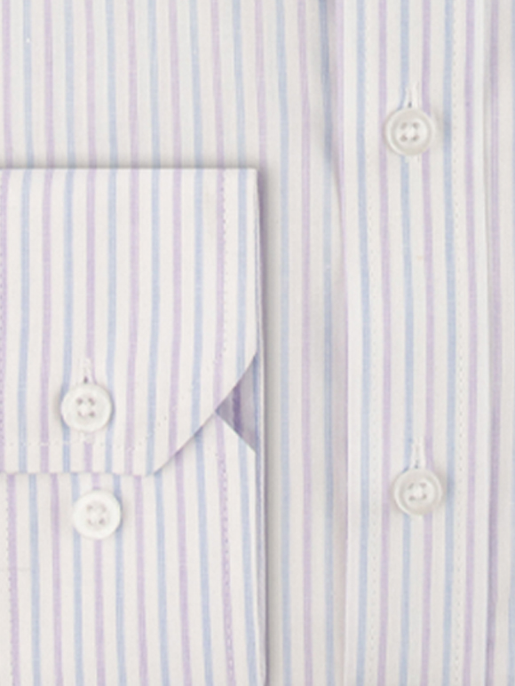 پیراهن مردانه راه راه آستین بلند ال سی من 061