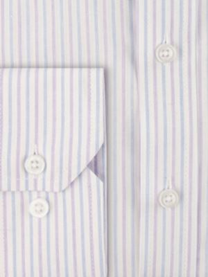 پیراهن مردانه راه راه آستین بلند ال سی من 061