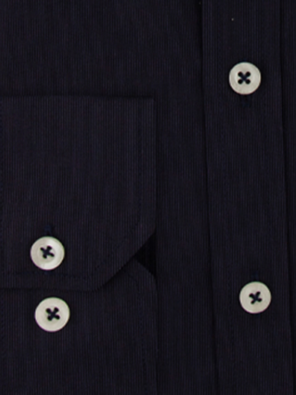 پیراهن مردانه سرمه ای آستین بلند ال سی من 058