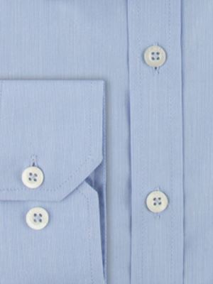 پیراهن مردانه آبی آستین بلند ال سی من 058