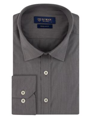 پیراهن  مردانه آستین بلند ال سی من 058