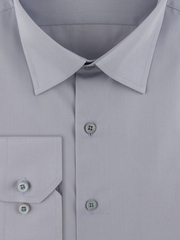 پیراهن مردانه طوسی آستین بلند ال سی من 057