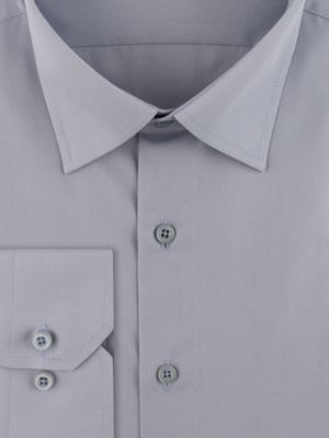 پیراهن مردانه طوسی آستین بلند ال سی من 057