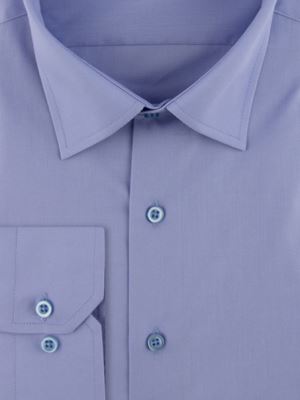 پیراهن مردانه آبی آستین بلند ال سی من 057