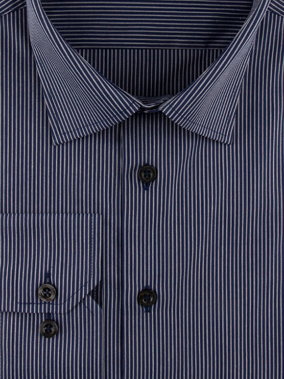 پیراهن مردانه راه راه آستین بلند ال سی من 068