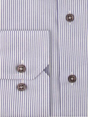 پیراهن مردانه راه راه آستین بلند ال سی من 068