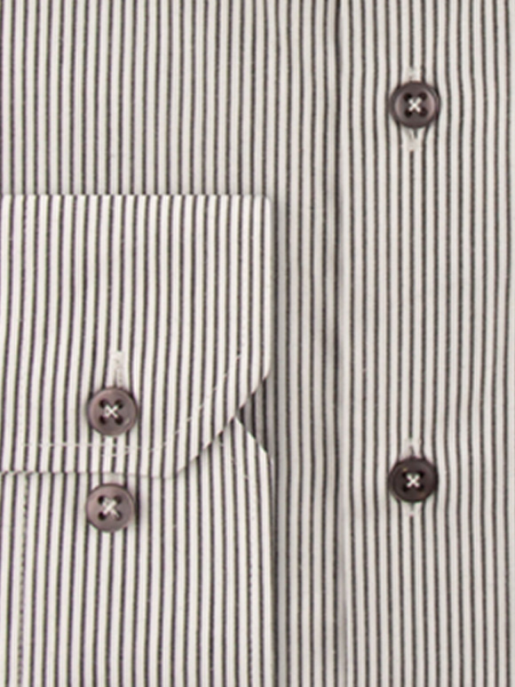 پیراهن مردانه راه راه آستین بلند ال سی من 068