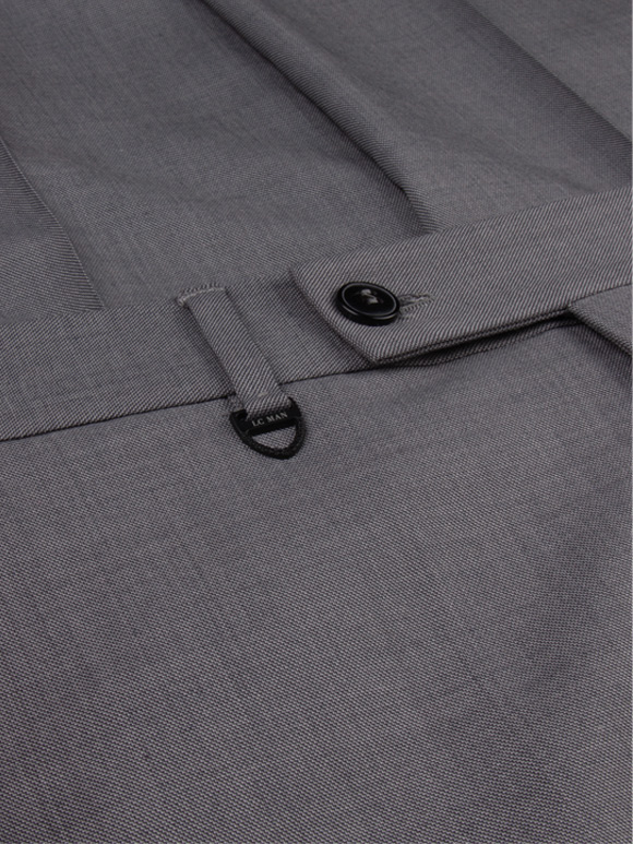 شلوار پارچه ای طوسی فاستونی ال سی من 33