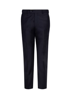 شلوار مردانه سرمه ای تیره فاستونی ال سی من 36