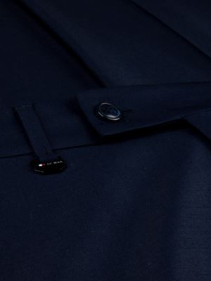 شلوار مردانه سرمه ای تیره فاستونی ال سی من 36