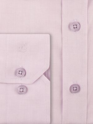 پیراهن مردانه صورتی آستین بلند ال سی من 067