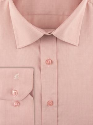 پیراهن ساده گلبهی آستین بلند ال سی من 