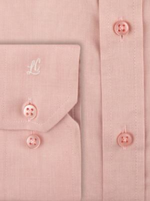 پیراهن ساده گلبهی آستین بلند ال سی من 