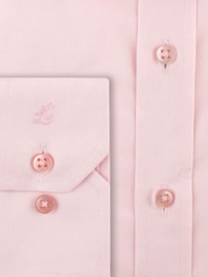 پیراهن مردانه صورتی آستین بلند ال سی من 071