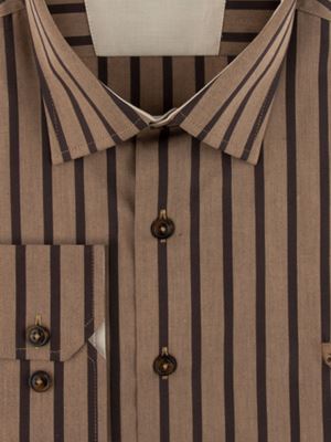 پیراهن مردانه راه راه آستین بلند ال سی من 078