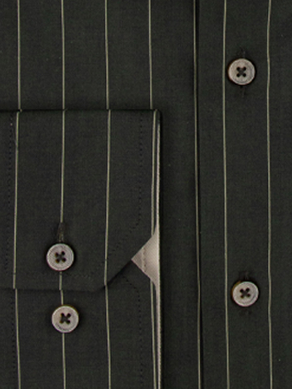 پیراهن مردانه راه راه آستین بلند ال سی من 077