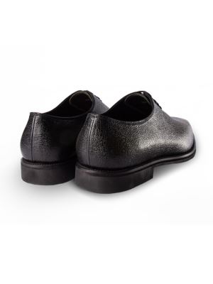 کفش مردانه چرم بند دار زیره پلاستیک 150