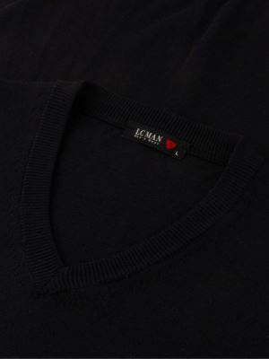 پلیور بافت یقه هفت مردانه