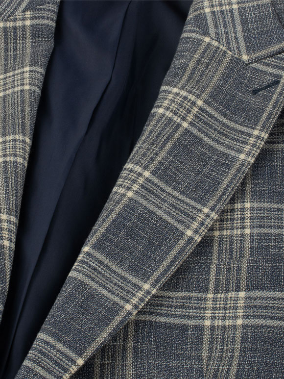 کت تک مردانه چهارخانه ال سی من 152