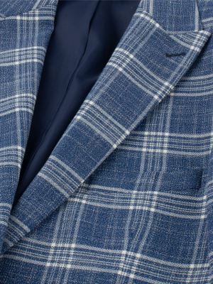 کت تک مردانه چهارخانه ال سی من 152