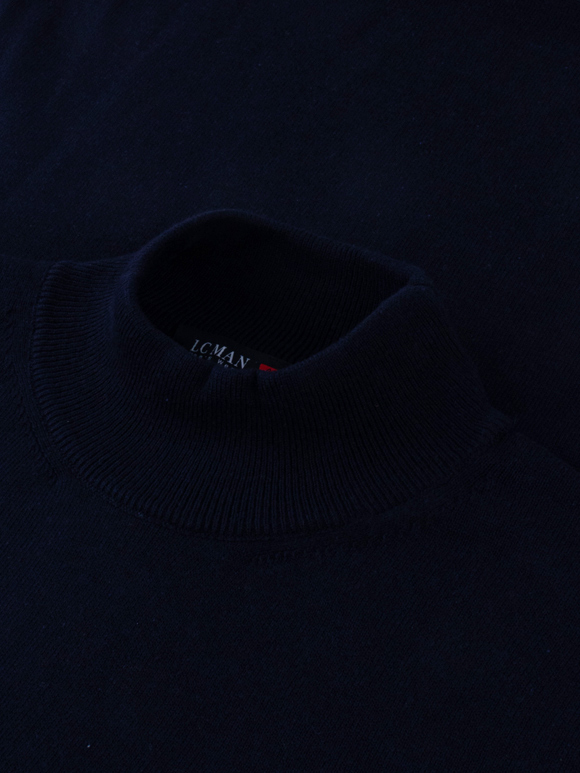 پلیور مردانه بافت یقه 5 سانت