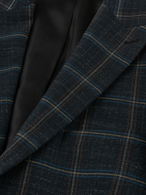 کت تک مردانه چهارخانه ال سی من 153