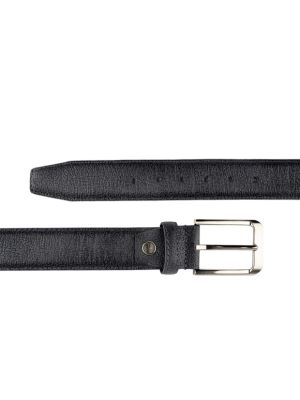 کمربند مردانه چرم زبانه دار ال سی من