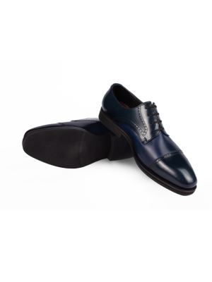 کفش چرم بنددارزیره پلاستیک بروشاپ 362