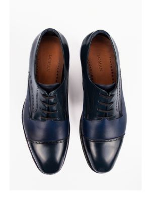 کفش چرم بنددارزیره پلاستیک بروشاپ 362