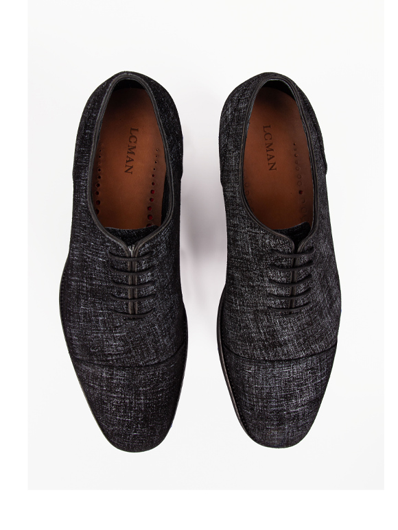 کفش مردانه بندار طرح پارچه ای 410