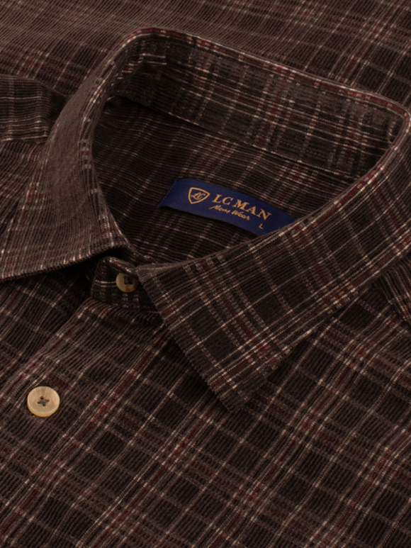 پیراهن زمستانه مردانه آستین بلند ال سی من 3