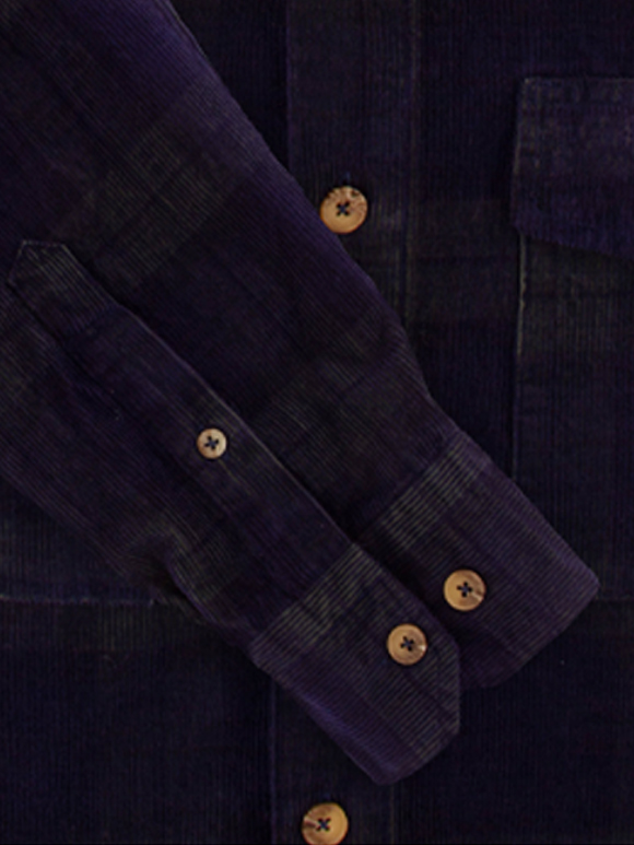 پیراهن زمستانه چهارخانه آستین بلند ال سی من 