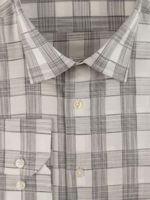 پیراهن مردانه چهارخانه آستین بلند ال سی من 095