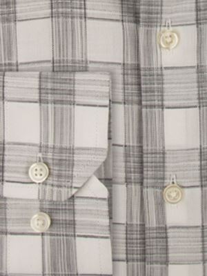 پیراهن مردانه چهارخانه آستین بلند ال سی من 095