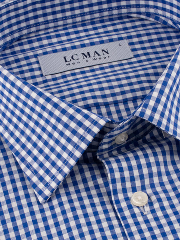 پیراهن مردانه چهارخانه آستین بلند ال سی من 101