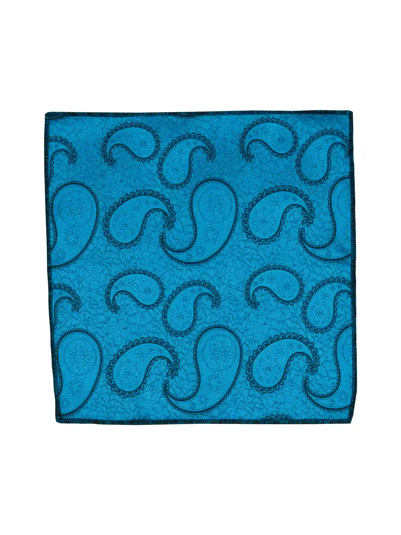 کراوات طرح بوته جقه ای آبی ال سی من