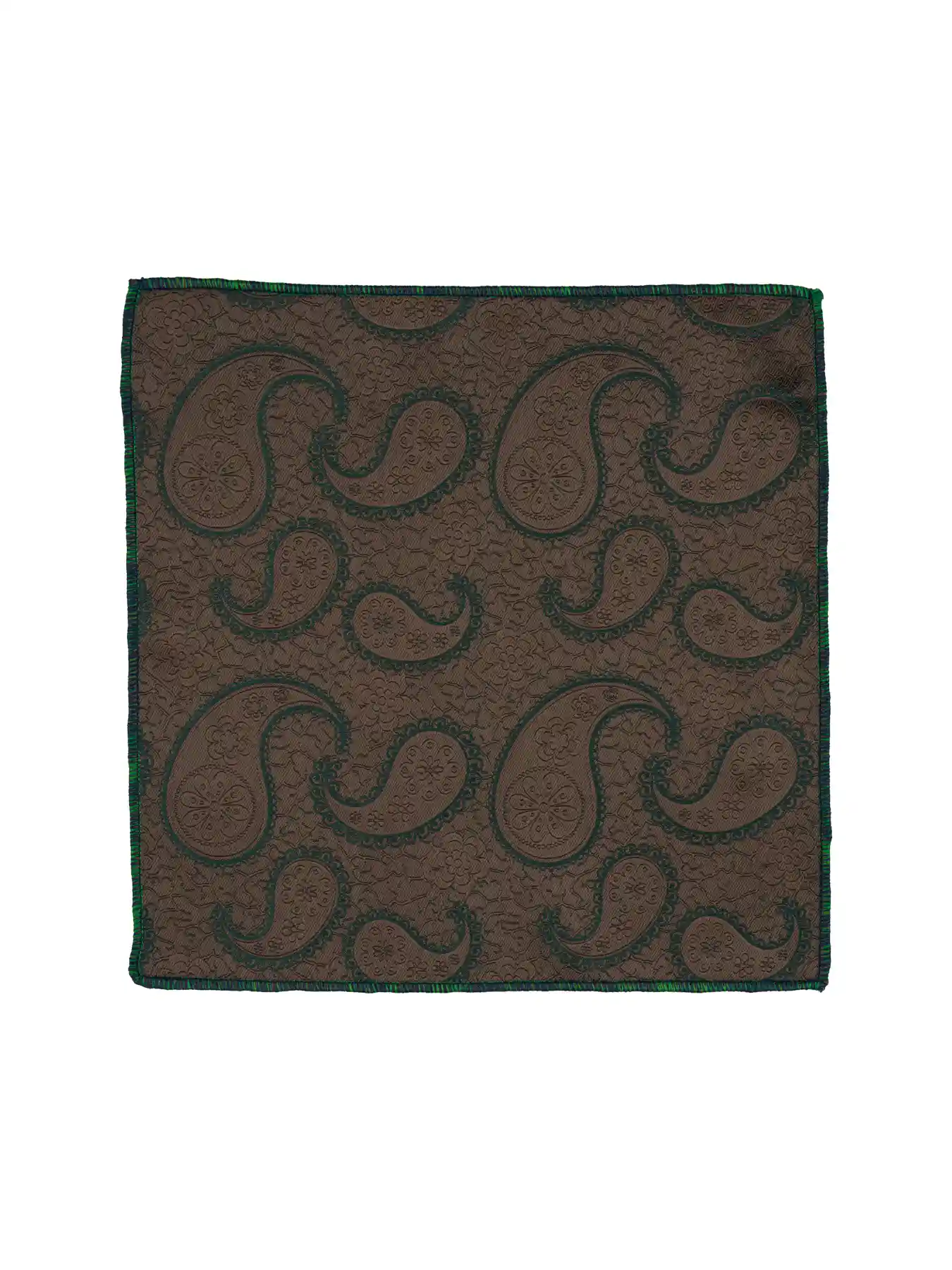 کراوات طرح بوته جقه ای قهوه ای ال سی من