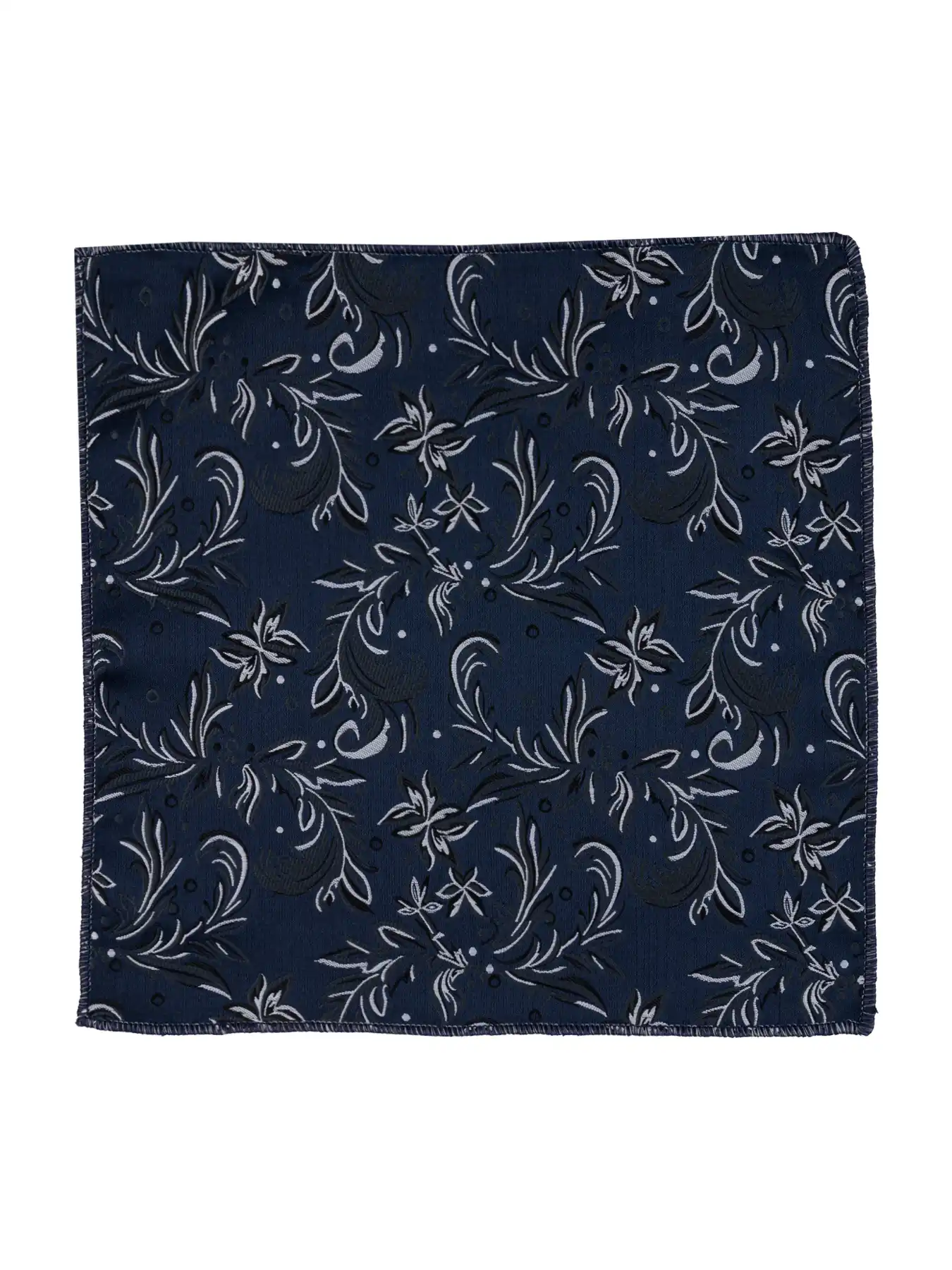 کروات سرمه ای تیره طرح دار ال سی من