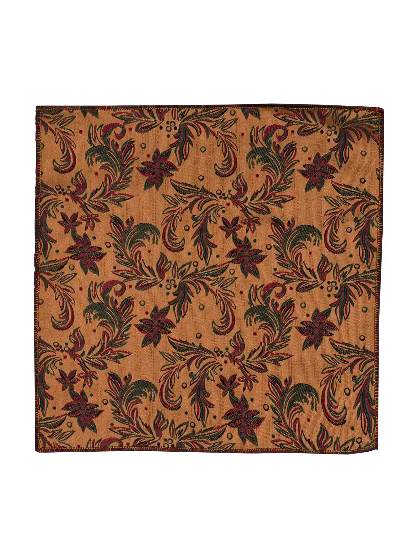 کروات طلایی طرح دار ال سی من