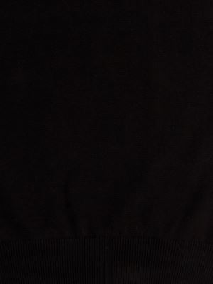 پلیور مردانه مشکی بافت یقه اسکی