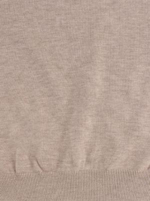 پلیور بافت مردانه کرم یقه اسکی