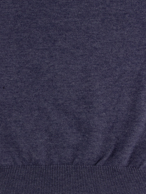 پلیور بافت مردانه سرمه ای یقه اسکی