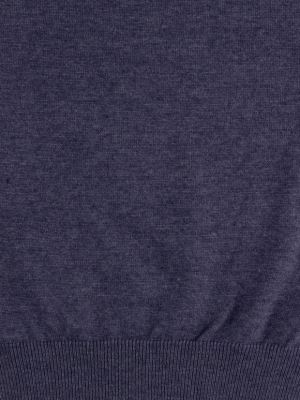 پلیور بافت مردانه سرمه ای یقه اسکی